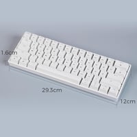 EPOMAKER GK61 61 gombos mechanikus billentyűzet RGB háttérvilágítással, vízálló IP68 7