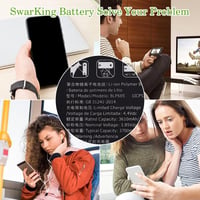 OnePlus Nord 2 5G akkumulátor csere készlet - SwarKing kompatibilis BLP861 6