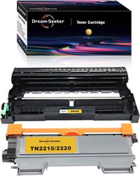 Brother nyomtatóhoz TN2220 fekete toner és DR2200 dob - Kompatibilis szett 1