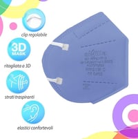 Rotoform FFP2 Maszk 5 Réteg Szűrés 50 db Színes CE2233 4
