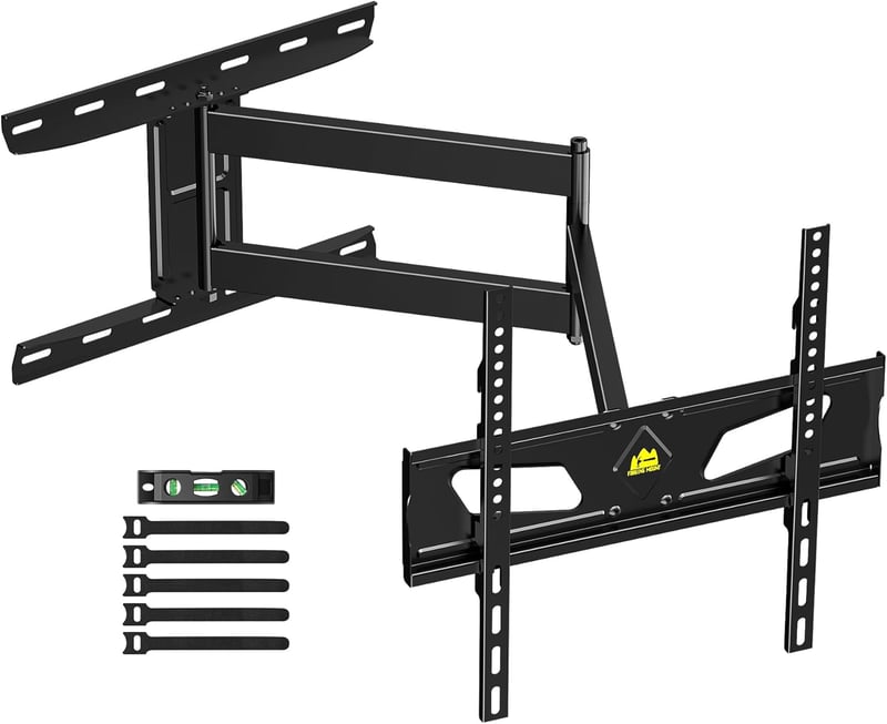 FORGING MOUNT TV Fali Tartó 32-65" Képernyőkhöz, 90° Elforgatható, 910mm Extra Hosszú Kar, 45kg Teherbírás, VESA 400x400mm, Dönthető Konzol