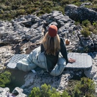 Naturehike Yugu Önfelfújó Matrac - 3,5 cm Vastag, Kompakt Méretű, Könnyű Kempingmatrac Túrázáshoz, Kültéri Sportokhoz (Köd Kék) 2