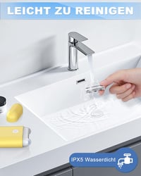 Vízálló YBLNTEK női villanyborotva - vezeték nélküli, akkus epilátor lábra és karra 6