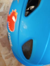 Detská cyklistická prilba uvex OYO Style - Dino Blue matná - 50-54 cm — poškriabaný, zvlnený povrch prilby (stav: pozri 2. obrázok) 3
