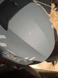 Westt Torque X felnyitható motoros bukósisak dupla plexivel, belső napszemüveggel, szürke, XL-es méret, ECE 22.06 tanúsított, használt 3