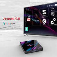 H96 Max Android 9.0 TV Box 4K WiFi Bluetooth okostelefon vezérlésű médialejátszó 2