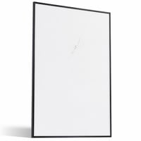Heimlich okvir za slike 50x70 cm, crni aluminijski "uradi sam" kolaž okvir za zid — neispravan, djelomično funkcionalan: slomljen pleksiglas (stanje: vidi 2. sliku) 1