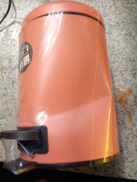 WENKO Leman kozmetička pedala kanta za smeće, 3 litre, mat terakota, čelik, s uklonjivom unutarnjom kantom — udubljeno kućište (stanje: vidi 2. sliku) 2