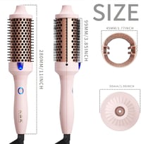 K&K Keratin Védő Ionos Hőkefe 45mm - 2in1 Hajegyenesítő és Göndörítő 5