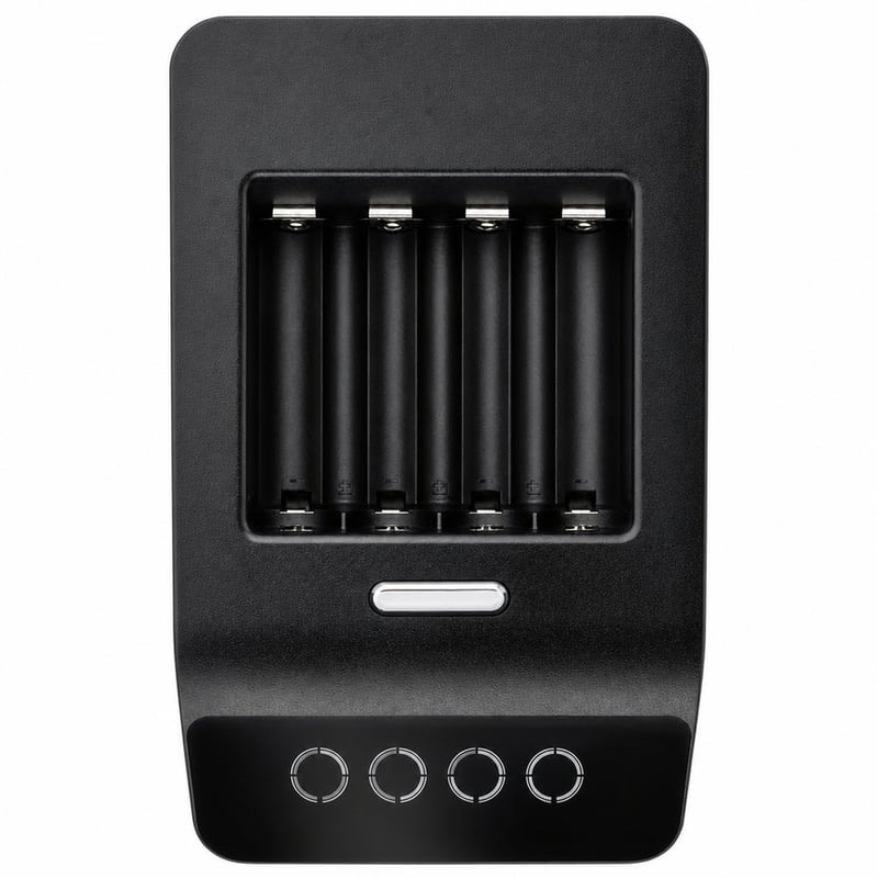 VARTA LCD Ultra Fast Charger+ punjač za AA AAA NiMH baterije, s 3 načina punjenja, strujnim adapterom — korišteno, nepotpuno (bez baterija)