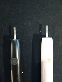 Periuță de dinți sonică electrică Philips Sonicare 3100 HX3675/15, set de 2 bucăți, negru și roz — fără capete de periaj (stare: vezi a 2-a imagine) 3
