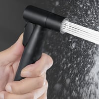 Roscid rozsdamentes acél bidé zuhanyfej szett 3M csővel és 3 adapterrel mosdóhoz 2