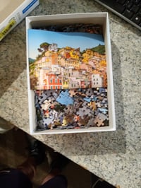 Puzzle Clementoni High Quality Collection Pobrežie Riomaggiore, 500 dielikov pre dospelých, 49x36 cm, s plagátom, Compact Box, vyrobené v Taliansku (35576) 3