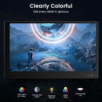Hordozható SMISEACOW 11,6" HD IPS monitor laptophoz, telefonhoz, konzolhoz 2
