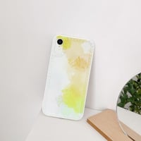 Apple iPhone XR Művészi Festékfoltos Fehér Ütésálló Szilikon Tok 7