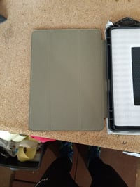 CACOE Samsung Galaxy Tab S10 Lite/S9 FE/S9 11" fekete tok állvánnyal, képernyővédő nélkül (hiányzó üveg (állapot: lásd a 2. képet) 3