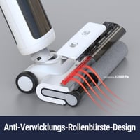 OSOTEK H200 Lite vezeték nélküli padlótisztító és porszívó, 180°-os mozgás, állatszőrre 4