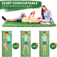 HiiPeak Camping Légágy Integrált Párnával és Lábpumpával 2