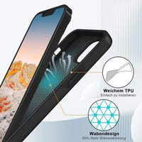 Apple iPhone 13 Fekete Mágneses Gyűrűs Védőtok 4