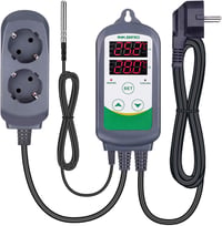 Inkbird ITC-308 Digitális Hőmérséklet Szabályozó Szenzorral, Fűtés-Hűtés Kapcsoló, 230V Termosztát, 2200W Teljesítmény, 2m IP68 Szonda 4