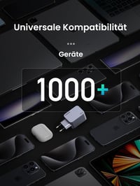 UGREEN Nexode Pro 65W GaN USB-C gyorstöltő - MacBook, iPhone 15, Galaxy S24 kompatibilis 7