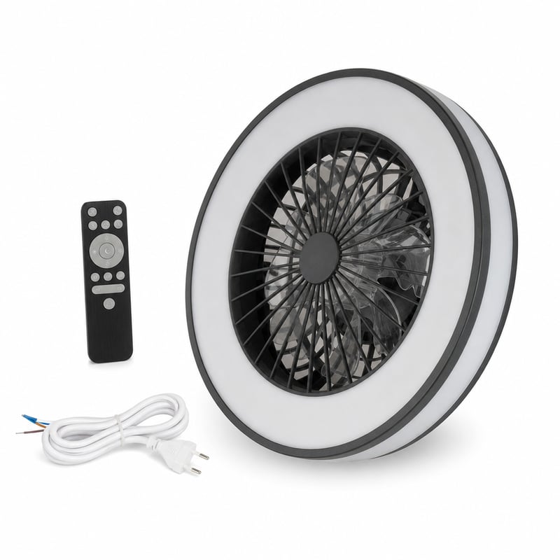 Ventilator de tavan BRILONER CCT cu lampă, 5 viteze — defect, funcționează parțial: iluminarea nu funcționează (stare: vezi imaginea 2)