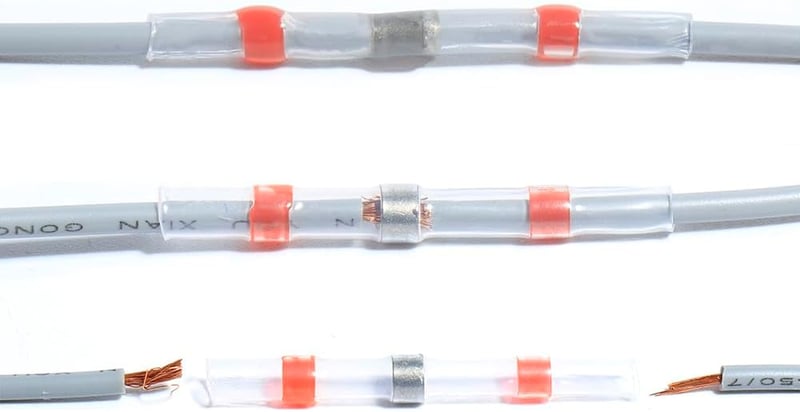 shengbowi Vízálló Elektromos Gyorscsatlakozó Készlet 2-6 Pólusú 16-20AWG - Autó, Motor, Hajó, Teherautó Vezeték Összekötő Szett