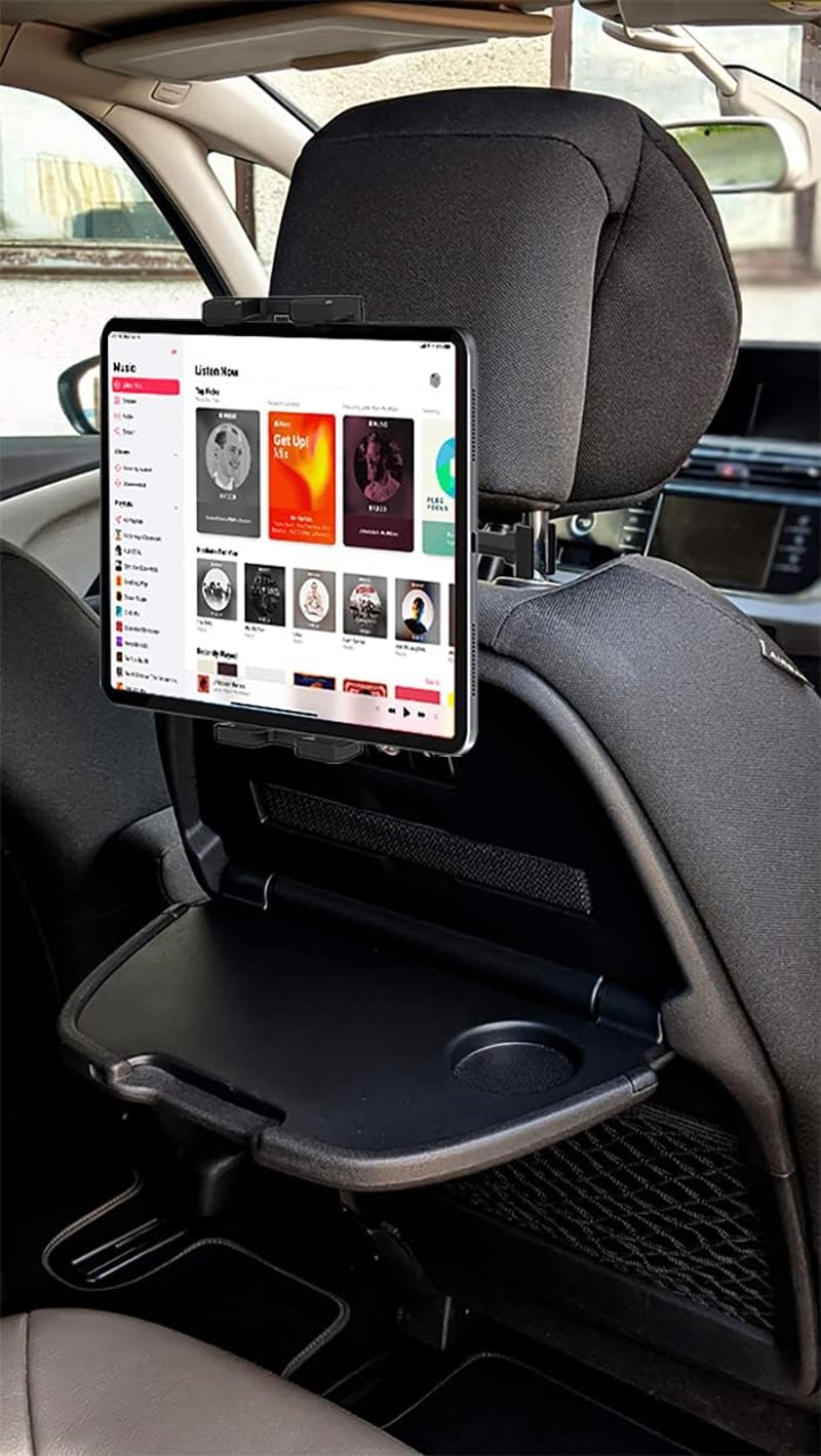 Woleyi autós fejtámla tablet tartó - iPad, Samsung, iPhone kompatibilis
