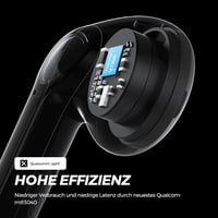 SoundPEATS TrueAir2 Fehér Vezeték Nélküli Fülhallgató 4 Mikrofonnal, 25 Órás Üzemidővel 3