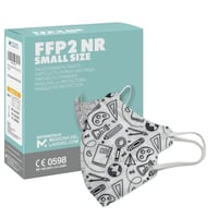 FFP2 Színes Orvosi Maszk 20db - 4 Rétegű, 95% Szűrésű KN95 Védőmaszk 1