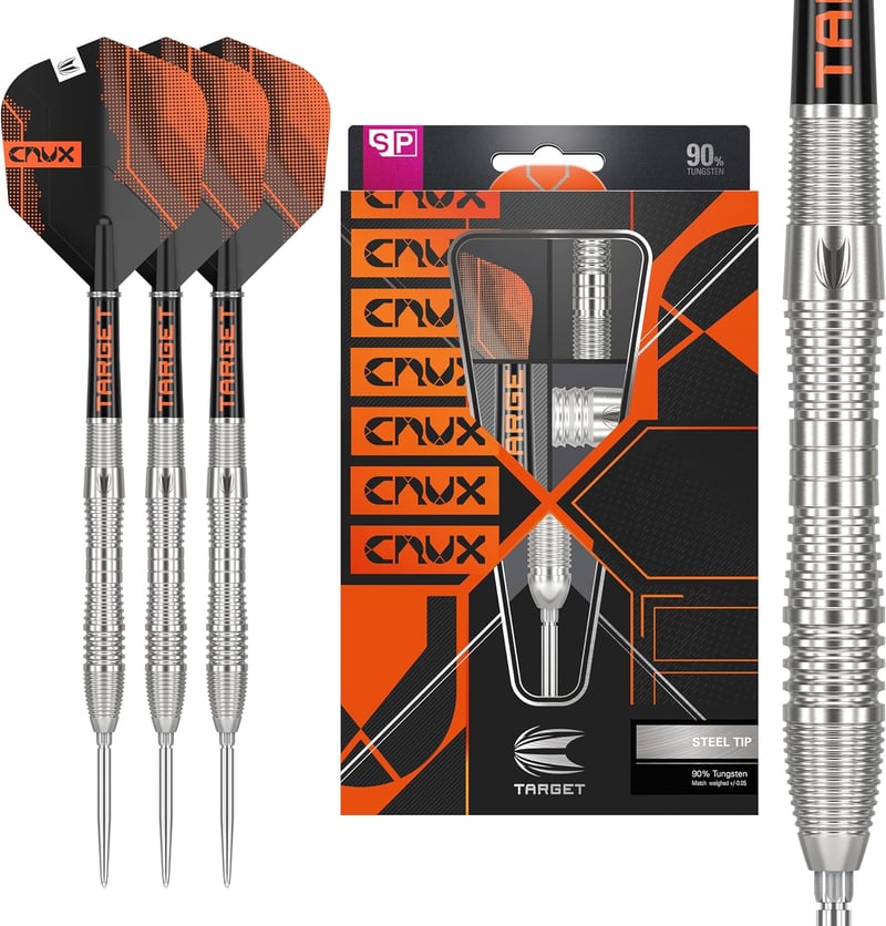 Target Crux 03 26g 90% volfrám nyilak, svájci heggyel