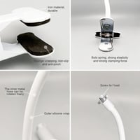 Lyeiaa Babafigyelő Tartó - Rugalmas Kamera Állvány GHB, ANMEATE SM24, Goodbabyuu24, Babysense V24US Modellekhez - Vezeték Nélküli Éjjellátó  8