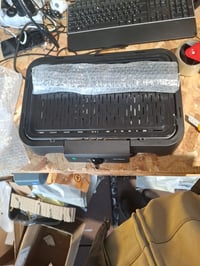 Grătar electric de masă Severin PG 8595, ceramică fără PFAS, 2000W — defect, pentru piese: nefuncțional (stare: vezi a 2-a poză) 5