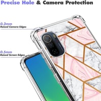 Ulefone Note 13P Márvány Mintás TPU Szilikon Védőtok - 3 db-os Szett 5
