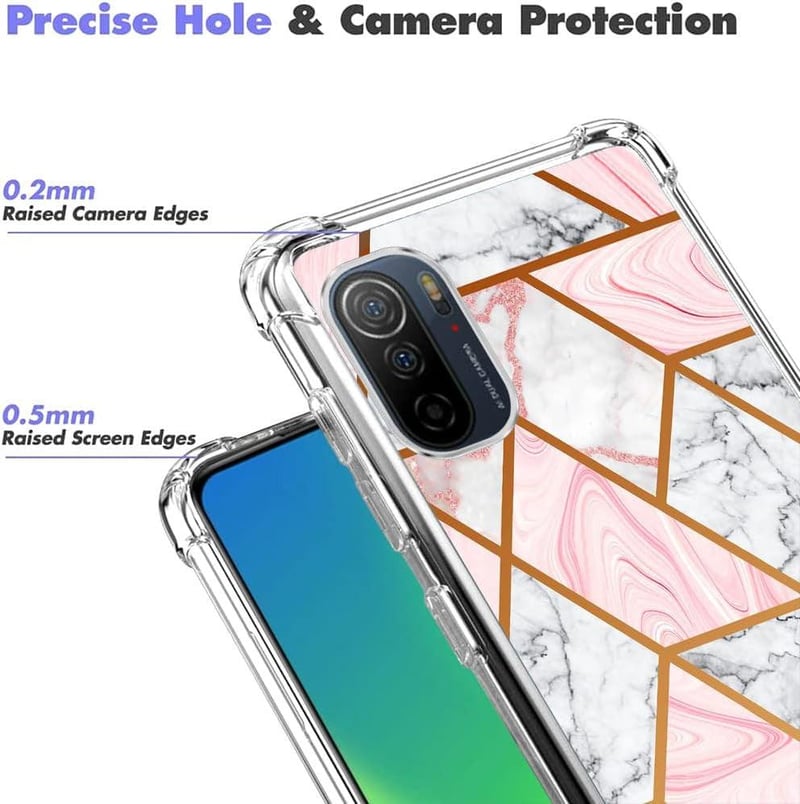 Ulefone Note 13P Márvány Mintás TPU Szilikon Védőtok - 3 db-os Szett