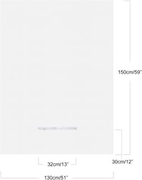 Apalus Tetőablak Szúnyogháló - Vágható Rovarháló 130x150 cm-ig, Fehér, Öntapadós Tépőzáras Rögzítés, Átlátszó, Légáteresztő 5