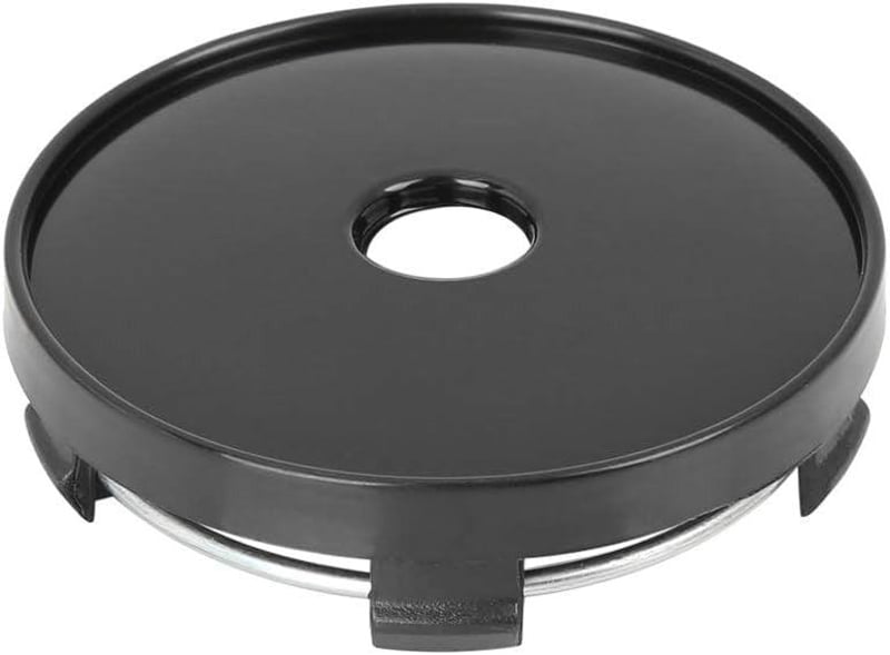 Autohaux 60mm-es fekete kerékközép kupak szett, 5 csipeszes, 4db