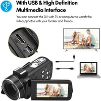 Camnoon 4K Akciókamera 56MP IPS Érintőképernyővel - WiFi, Arcfelismerés, Éjjellátó, Stabilizátor, 2 Akkumulátor és Távirányító 5