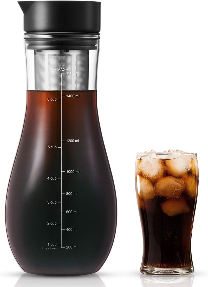 Bodum 1,5L-es Cold Brew Kávékészítő Szett Jeges Kávéhoz és Teához