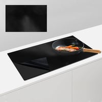 Védőszőnyeg - Nagy Méretű Indukciós Főzőlaphoz - 54x90 cm Hőálló Szilikon Alátét Indukciós Tűzhelyhez, Könnyen Tisztítható Fekete Konyhai  1