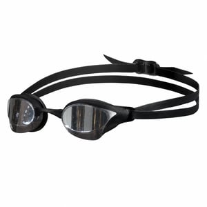 Ochelari de înot de competiție unisex Arena Cobra Core Swipe Mirror pentru adulți, lentile curbate cu oglindă — lipsesc punțile nazale (stare: vezi a 2-a imagine)