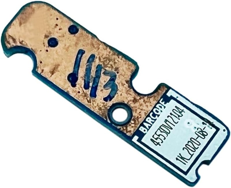 ZAHARA Power Switch Kábel Lenovo Ideapad Yoga 7-14ITL5 82BH / Yoga 7-15ITL5 82BJ laptopokhoz - Be/Ki Kapcsoló Gomb Panel 5C50S25115