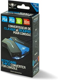 SPIRIT OF GAMER CrossGame 1 Billentyűzet-Egér Adapter PS4/PS3/Switch/Xbox Konzolokhoz - Kék USB Konverter FPS Játékokhoz 4