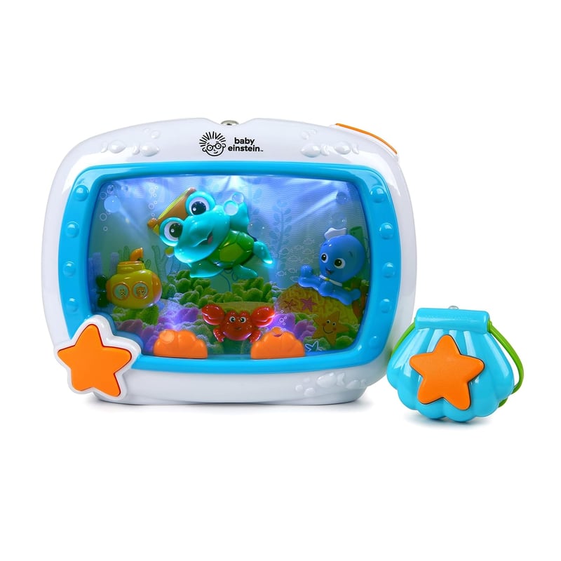 Sea Dreams Távirányítós Kiságy Játék Fényekkel és Dallamokkal - Újszülötteknek és Idősebbeknek - Automatikus Altatófunkció, Hangerőszabályzá