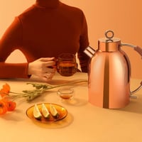 ASCOT Retro Vízforraló Rozsdamentes Acél 1,5L - Rózsaarany, Automata Kikapcsolás 4