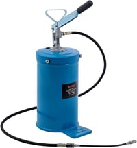 KATSU Tools Kézi Zsírzópumpa 16L - Hordozható Kenőanyag Adagoló Járművekhez és Gépekhez, 2000 psi/137 bar Nyomással, Alumínium Fejjel (48112 1