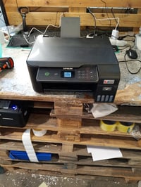 Epson EcoTank ET-2870 A4 Wi-Fi višenamjenski pisač s spremnikom za tintu — neispravan, za dijelove: pogreška glave pisača (stanje: pogledajte 2. sliku) 2
