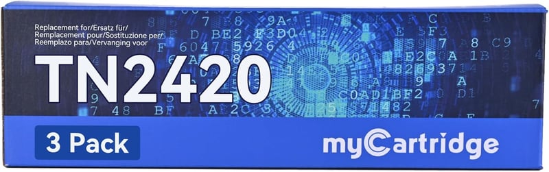 Brother TN-2420 kompatibilis toner - myCartridge nagy kapacitású utángyártott festékkazetta MFC és HL nyomtatókhoz