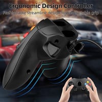 Xbox régi generációs vezetékes kontroller, S típusú, fekete 4