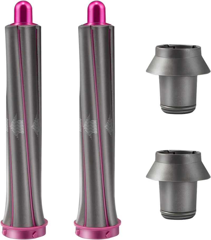 Dyson Supersonic hajszárítóhoz való 30mm-es göndörítő feltét, 2 db adapterrel